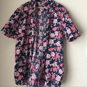 Floral Button Up NEW WITH TAGS